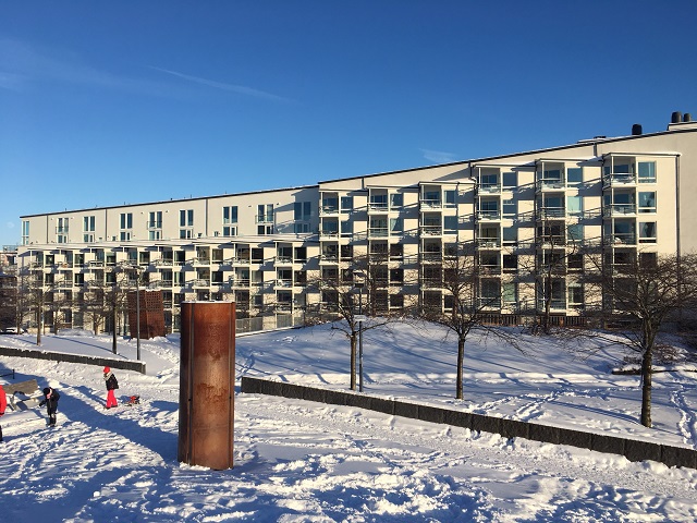 Kölnagatan från Lumaparken