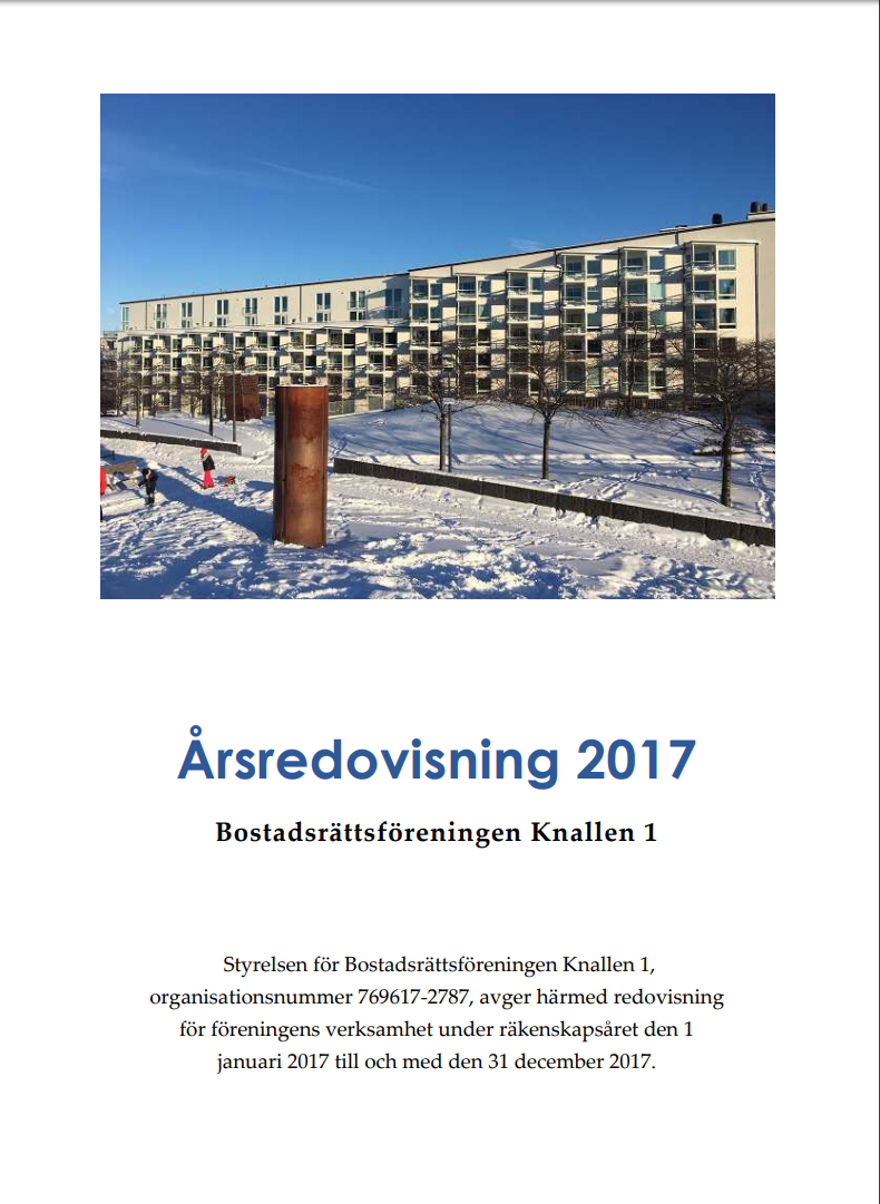 Årsredovisning 2017